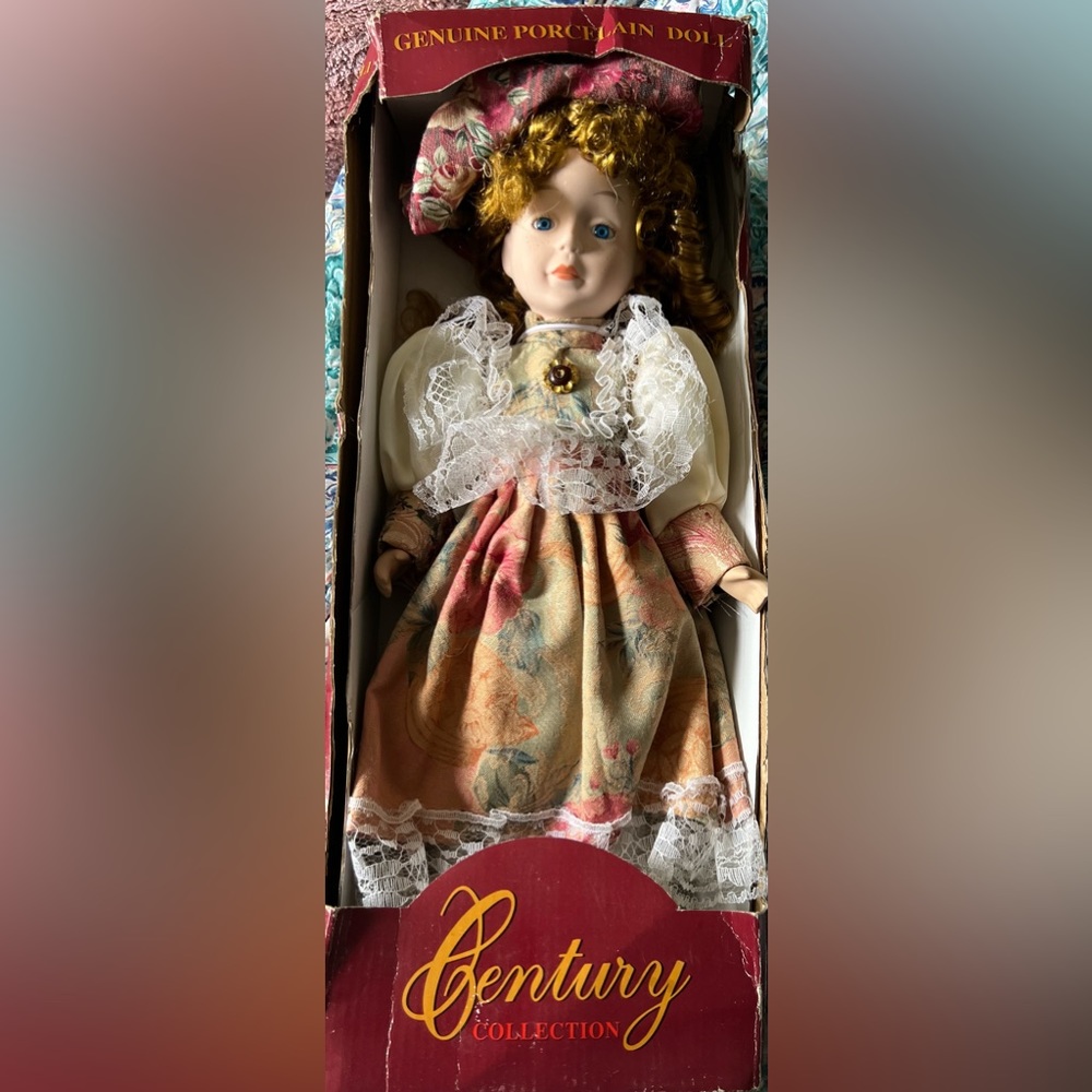 Century Collection Porcelain Doll-New In Box.